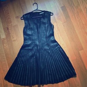 Bailey44 Black Striped Dress (S)